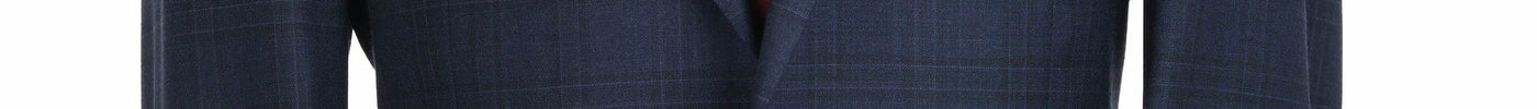 Navy blue Canali Italian suit for men