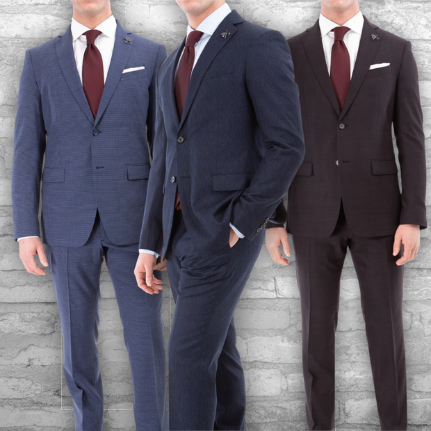 <h2>JOHN VARVATOS DESIGNER SUITS</h2>