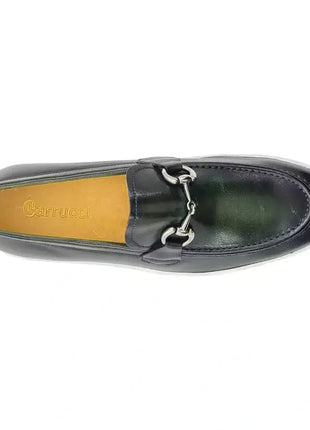Carrucci SHOES Carrucci Mens Olive Green Fashion Sneaker With Buckle Casual Shoes