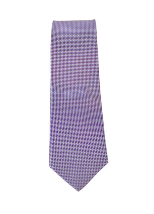 The Suit Depot Purple Dots Arthur Black Premium Silk Tie